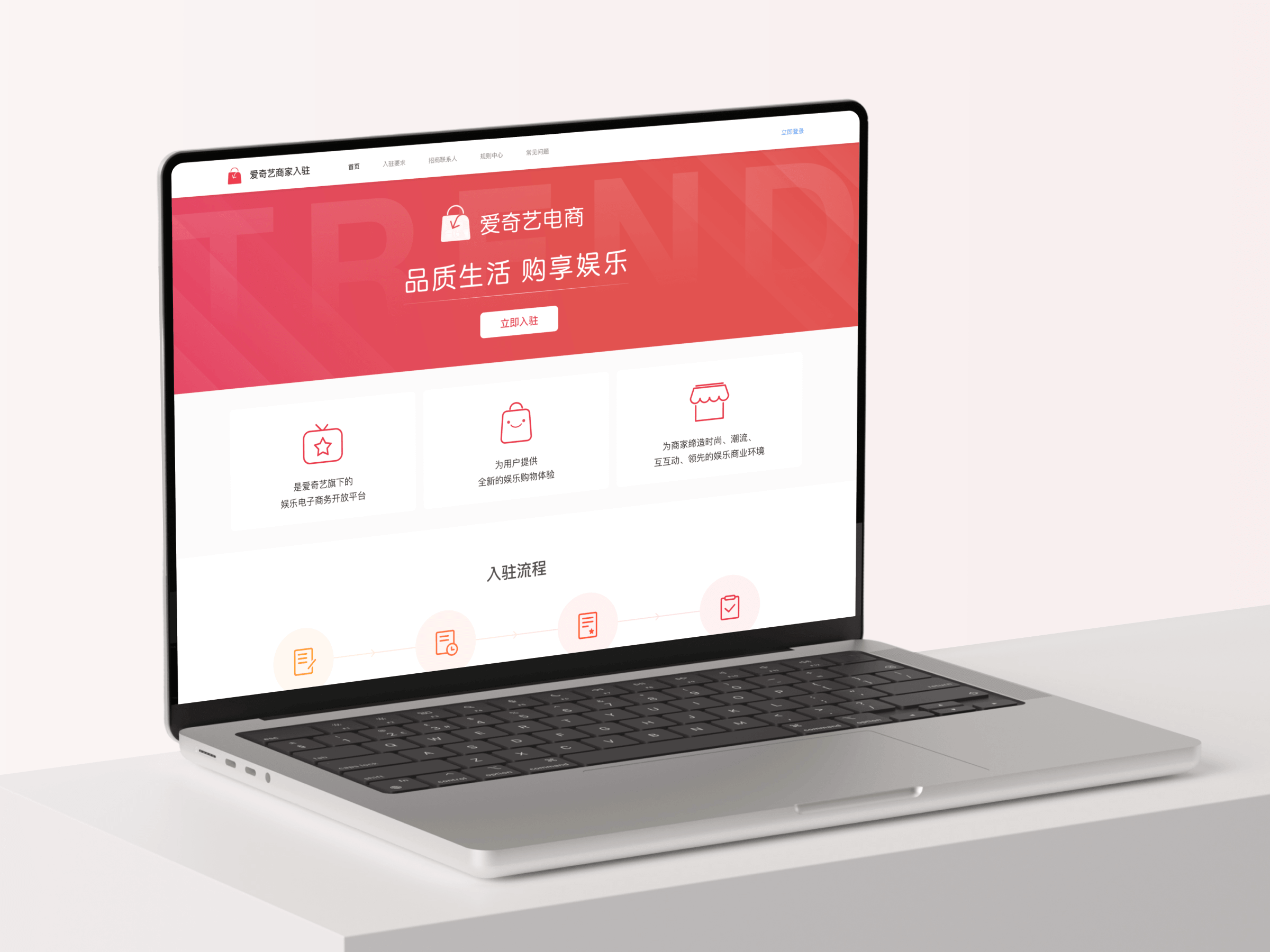 商家入驻平台项目图